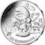 France 10 Euro (The Doctor Smurf) KM# 2855 LE SCHTROUMPF DOCTEUR RF LES SCHTROUMPFS TM coin reverse