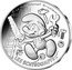 France 10 Euro (The Handy Smurf) KM# 2861 LE SCHTROUMPF BRICOLEUR RF LES SCHTROUMPFS TM coin reverse