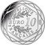 France 10 Euro (The Hefty Smurf) KM# 2860 RÉPUBLIQUE FRANÇAISE EURO 10 2020 coin obverse