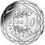 France 10 Euro (The Lazy Smurf) KM# 2870 RÉPUBLIQUE FRANÇAISE EURO 10 2020 coin obverse