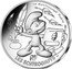 France 10 Euro (The Poet Smurf) KM# 2857 LE SCHTROUMPF POÈTE RF LES SCHTROUMPFS TM coin reverse