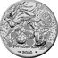 France 10 Euro UEFA Euro 2016  KM# 2291 UEFA EURO 2016 FRANCE UEFA TM coin reverse