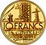 France 10 Francs France 1984 KM# P917 10 FRANCS coin reverse