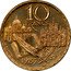 France 10 Francs 200th Anniversary of the Birth of Stendhal 1983 KM# E126 10 FRANCS 1983 J. MAUVIEL ESSAI coin reverse