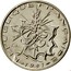 France 10 Francs Piedfort 1981 KM# P712 REPUBLIQUE FRANÇAISE RF MATHIEU 1981 coin obverse