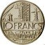 France 10 Francs Piedfort 1983 KM# P787 10 FRANCS coin reverse
