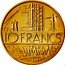 France 10 Francs Piedfort 1984  10 FRANCS coin reverse