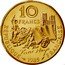 France 10 Francs Victor Hugo - Piedfort 1985 KM# P955 10 FRANCS VICTOR HUGO RÉPUBLIQUE 1985 FRANÇAISE coin obverse