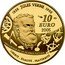 France 100 Euro 20000 Leagues Under Sea 2005 Proof KM# 2034 1828 JULES VERNE 1905 100 EURO 2005 PRÉCURSEUR DE LA SCIENCE FICTION LIBERTÉ. ÉGALITÉ. FRATERNITÉ coin reverse