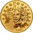 France 100 Euro 50 Years of The European Flag 2005 Proof KM# 2019 EUROPA 2005 coin reverse