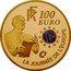 France 100 Euro 120th Anniversary of the Birth of Robert Schuman 2006 Proof KM# 2040 RF 100 EURO 9 MAI LA JOURNÉE DE L'EUROPE coin obverse