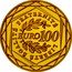 France 100 Euro The Sower 2010 KM# 1536 LIBERTÉ ÉGALITÉ FRATERNITÉ EURO 100 coin reverse