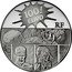 France 100 Euro Comic Strip Heroes - XIII 2011 Proof KM# 1836 100 EURO RF XIII coin obverse