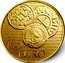 France 100 Euro Charles the Bald's denier 2014 Proof KM# 2135 20 14 RF coin reverse