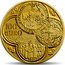 France 100 Euro Historic Coins. Franc A Cheval 2015 Proof KM# 2267 BATAILLE DE POITIERS 1356 100 EURO coin reverse