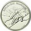 France 100 Francs (Essai - Alpine Skiing) ALBERTVILLE92 1989 100 FRANCS ESSAI XVIES JEUX OLYMPIQUES D'HIVER coin reverse