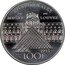 France 100 Francs (Essai - Bicentennial of the Louvre - Mona Lisa) 1993 ESSAI 100 F BICENTENAIRE DU MUSEE DU LOUVRE coin reverse