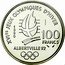 France 100 Francs (Essai - Bobsledding) J. JIMENEZ REPUBLIQUE FRANÇAISE coin obverse