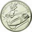 France 100 Francs (Essai - Bobsledding) ALBERTVILLE92 100 FRANCS ESSAI XVIES JEUX OLYMPIQUES D'HIVER coin reverse