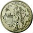France 100 Francs (Essai - Cross-country Skiing) ALBERTVILLE92 1991 ESSAI 100 FRANCS XVIES JEUX OLYMPIQUES D'HIVER coin reverse