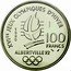 France 100 Francs (Essai - Free-style Skiing) J. JIMENEZ REPUBLIQUE FRANÇAISE coin obverse