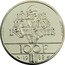 France 100 Francs (Piedfort Issue) KM# P999 LIBERTÉ ÉGALITÉ FRATERNITÉ 100 F 1988 PIEDFORT DURAND-MEGRET coin reverse