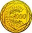 France 1000 Euro Hercules 2011 KM# 1725 RÉPUBLIQUE FRANÇAISE EURO 1000 coin obverse