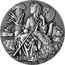Niue 2 Dollars Juno 2022  Antiqued JUNO coin reverse