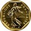 France 2 Francs KM# P909 Modern Republic LIBERTE EGALITE FRATERNITE 2 FRANCS 1984 coin reverse