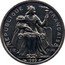 France 2 Francs (Liberty. New Caledonia) KM# 14 REPUBLIQUE FRANÇAISE I E O M G.B.BAZOR 1989 coin obverse