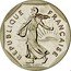 France 2 Francs (Piedfort) KM# P703 REPUBLIQUE FRANÇAISE D'APRÈS O. ROTY coin obverse