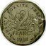France 2 Francs (Piedfort.) KM# P704 LIBERTÉ ÉGALITÉ FRATERNITÉ 2 FRANCS 1981 coin reverse