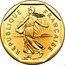 France 2 Francs (Piedfort) KM# P944 LIBERTÉ ÉGALITÉ FRATERNITÉ 2 FRANCS 1985 coin reverse