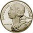 France 20 Centimes (Piedfort) KM# P693 LAGRIFFOUL REPUBLIQUE FRANÇAISE coin reverse