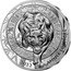 France 20 Euro Year of the Tiger 2022 Proof KM# 3099 2022 ANNÉE DU TIGRE 虎 coin reverse