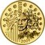 France 200 Euro 20th Anniv. of the Fall of the Berlin Wall) 2009 P Proof KM# 1593 € € € € € € € € € € € € EUROPA 2009 coin reverse
