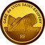 France 200 Euro Lyon Saint-Exupery Railway Station 2012 (a) Proof KM# 1915 GARE DE LYON SAINT-EXUPÉRY RF coin obverse