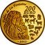 France 200 Euro Year of the Dragon 2012 (a) Proof KM# 1926 FABLES DE LA FONTAINE 200 EURO 2012 coin reverse