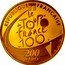 France 200 Euro Tour De France. 100th Edition 2013 Proof KM# 2116 REPUBLIQUE FRANÇAISE LE DE TOUR FRANCE 100 200 EURO 2013 coin obverse
