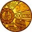 France 200 Euro 850th Anniversary of the Cathedral Notre-Dame de Paris 2013 Proof KM# 2101 2013 200 EURO UNESCO PATRIMOINE MONDIAL DE L'UNESCO coin reverse