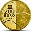 France 200 Euro The Seine Banks. Invalides-Grand Palais 2015 Proof KM# 2254 200 EURO 2015 PARIS RIVES DE LA SEINE GRAND PALAIS INVALIDES coin reverse