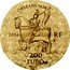 France 200 Euro Jean d'Arc 2016 Proof KM# 2355 ORLEANS 1428 2016 RF 200 EURO coin obverse