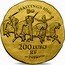 France 200 Euro Queen Mathilde 2016 Proof KM# 2353 HASTINGS 1066 200 EURO RF 2016 coin obverse