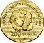France 200 Euro George Sand 2018  Proof KM# 2541 FRÉDÉRIC CHOPIN. GEORGE SAND 1838 200 EURO 2018 RF coin obverse