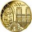 France 200 Euro (Gothic Europe) 200 EURO NOTRE DAME DE PARIS coin reverse