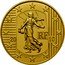 France 250 Euro The Sower. 50 Years of the New Franc 2010 Proof KM# 1671 RF 20 10 coin obverse