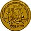 France 250 Euro The Sower. 50 Years of the New Franc 2010 Proof KM# 1671 CINQUANTIÈME ANNIVERSAIRE DU NOUVEAU FRANC 250 EURO 1960 2010 coin reverse