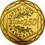 France 250 Euro (Marianne. Fraternity) KM# 2841 RÉPUBLIQUE FRANÇAISE EURO 250 coin obverse