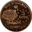 France 3 ECUS Jules Gabriel Verne 1994 ECU D'AMIENS 3 ECUS 18 DECEMBER 1994 8 JANVIER 1995 coin obverse