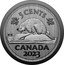 Canada 5 Cents (Beaver - Transition obverse - Specimen Set) K G 5 CENTS CANADA 2023 coin reverse